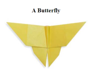 Simple Origami Butterfly