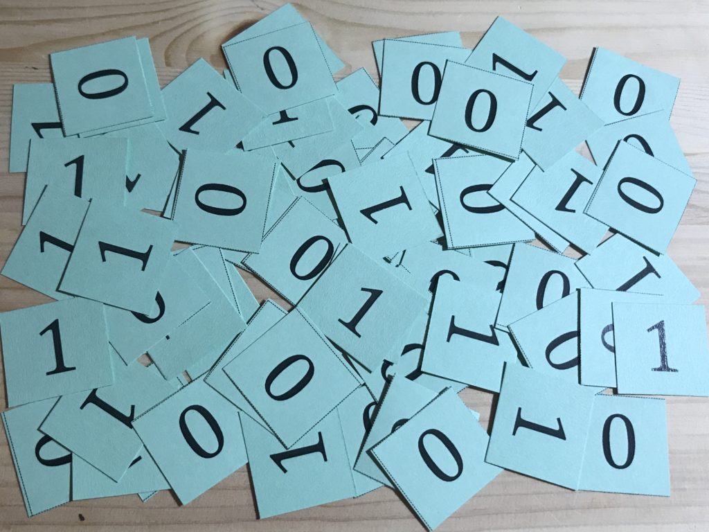 Binary #MicDropMath (#MicDropCS) Lessons – braided STEM